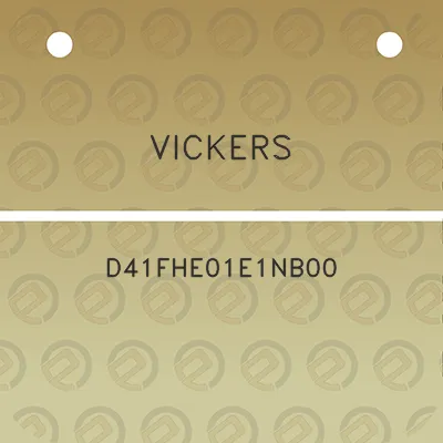 vickers-d41fhe01e1nb00