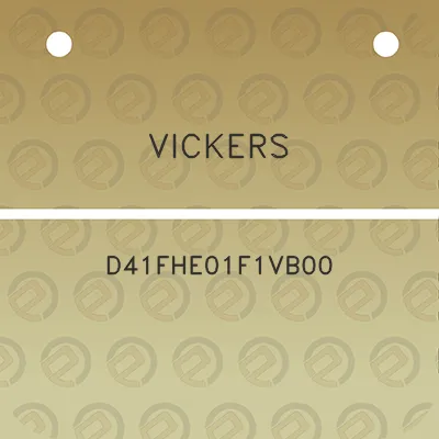 vickers-d41fhe01f1vb00