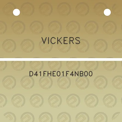 vickers-d41fhe01f4nb00