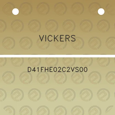 vickers-d41fhe02c2vs00