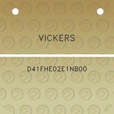 vickers-d41fhe02e1nb00