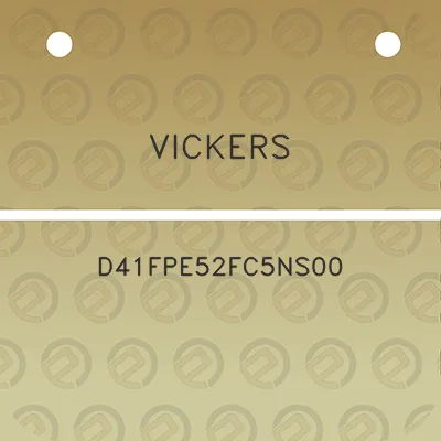 vickers-d41fpe52fc5ns00