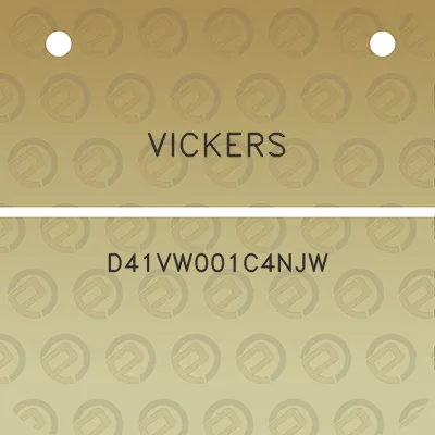 vickers-d41vw001c4njw