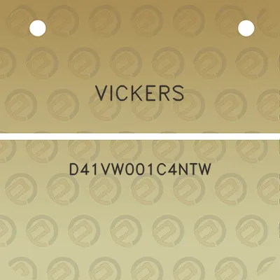 vickers-d41vw001c4ntw