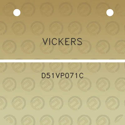 vickers-d51vp071c