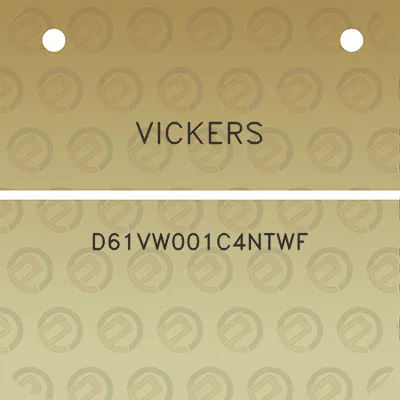 vickers-d61vw001c4ntwf