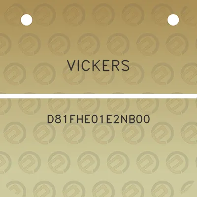 vickers-d81fhe01e2nb00