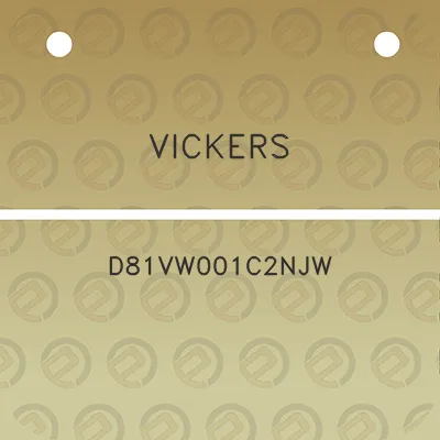 vickers-d81vw001c2njw