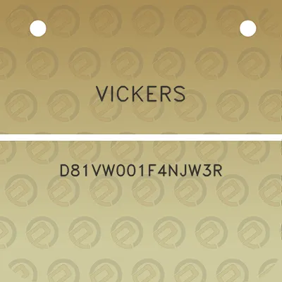 vickers-d81vw001f4njw3r