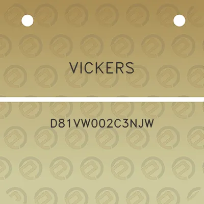 vickers-d81vw002c3njw