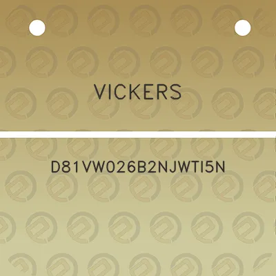 vickers-d81vw026b2njwti5n