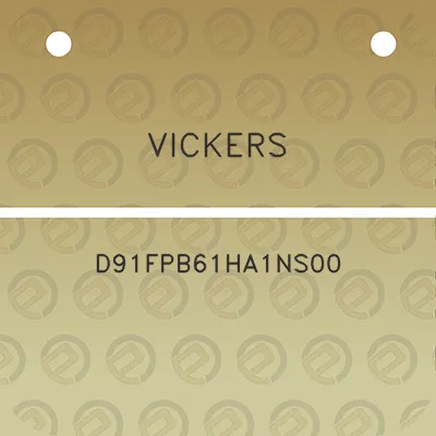 vickers-d91fpb61ha1ns00