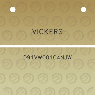 vickers-d91vw001c4njw