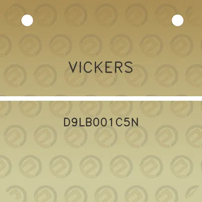 vickers-d9lb001c5n