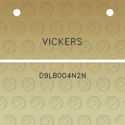 vickers-d9lb004n2n