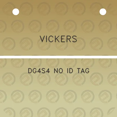 vickers-dg4s4-no-id-tag