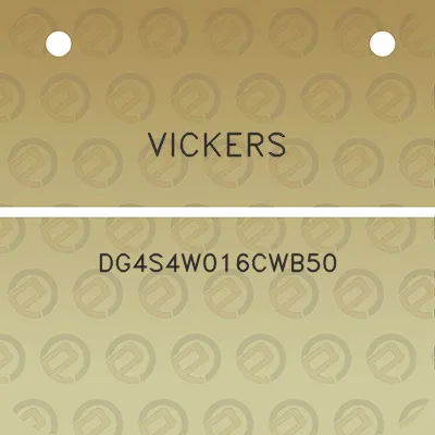 vickers-dg4s4w016cwb50