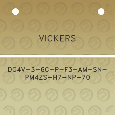 vickers-dg4v-3-6c-p-f3-am-sn-pm4zs-h7-np-70