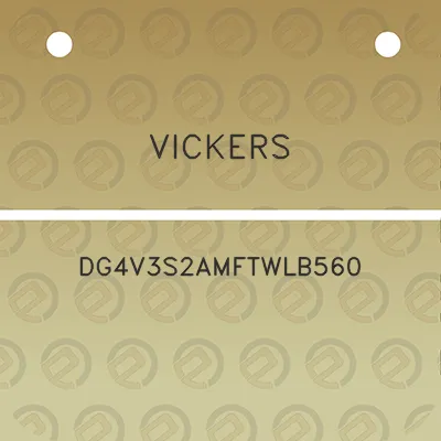 vickers-dg4v3s2amftwlb560