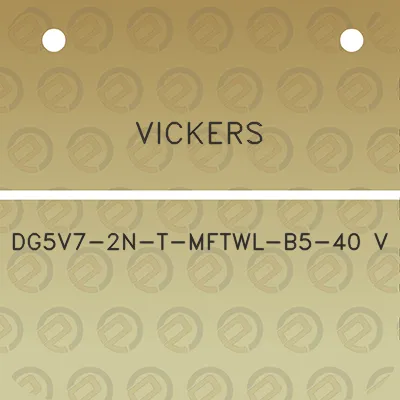 vickers-dg5v7-2n-t-mftwl-b5-40-v