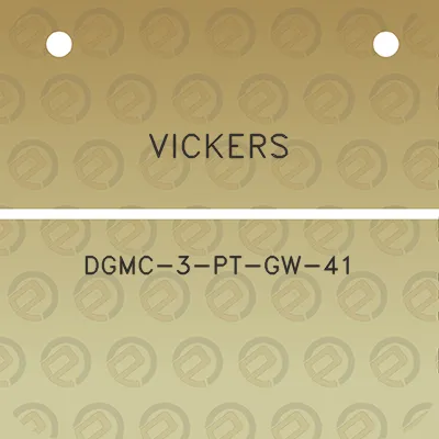 vickers-dgmc-3-pt-gw-41