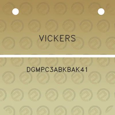 vickers-dgmpc3abkbak41