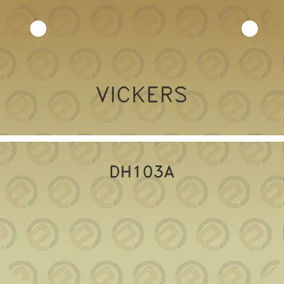 vickers-dh103a