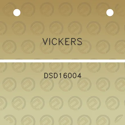 vickers-dsd16004