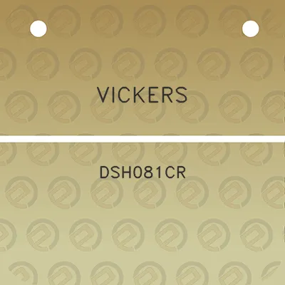 vickers-dsh081cr