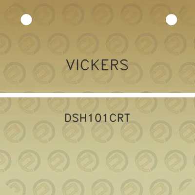 vickers-dsh101crt