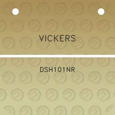 vickers-dsh101nr