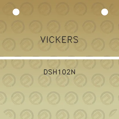 vickers-dsh102n