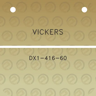 vickers-dx1-416-60