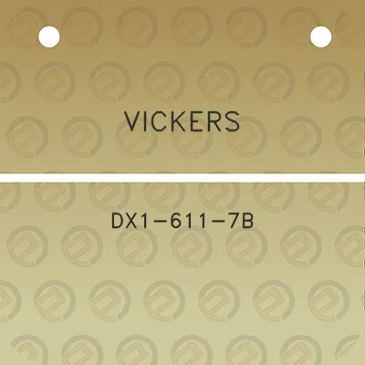 vickers-dx1-611-7b