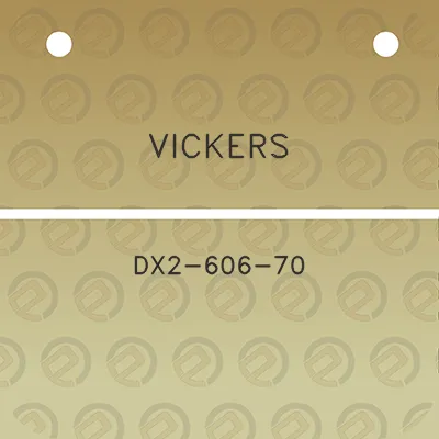 vickers-dx2-606-70