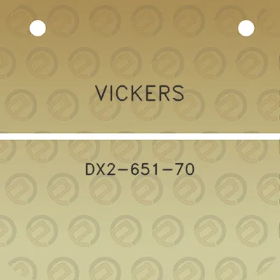 vickers-dx2-651-70