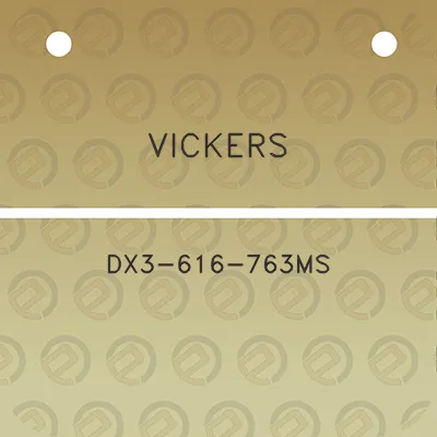 vickers-dx3-616-763ms