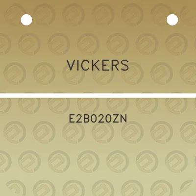 vickers-e2b020zn