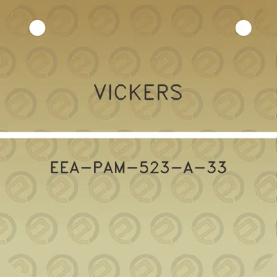 vickers-eea-pam-523-a-33