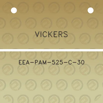 vickers-eea-pam-525-c-30