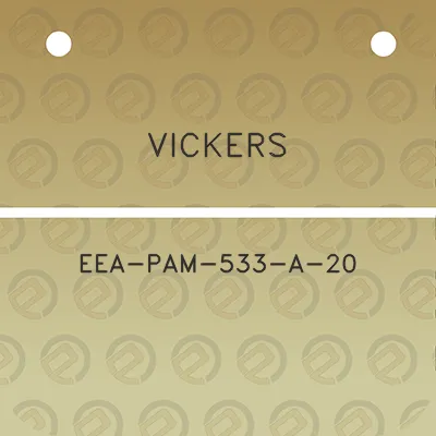 vickers-eea-pam-533-a-20