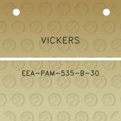 vickers-eea-pam-535-b-30