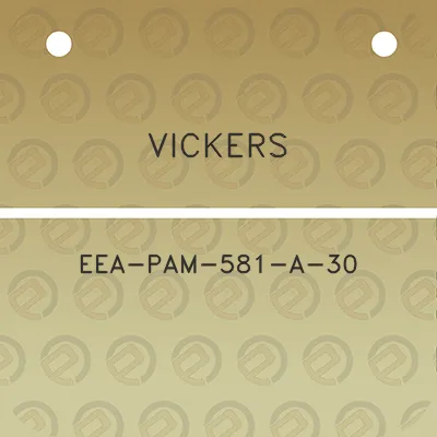 vickers-eea-pam-581-a-30