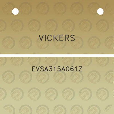 vickers-evsa315a061z