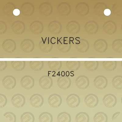 vickers-f2400s