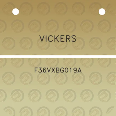 vickers-f36vxbg019a