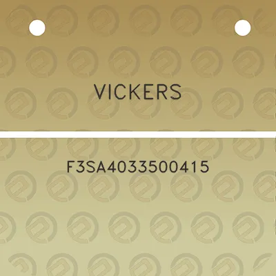 vickers-f3sa4033500415