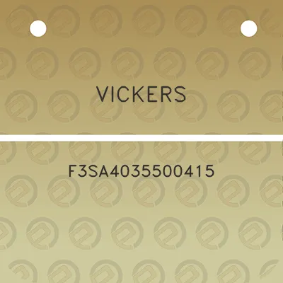 vickers-f3sa4035500415