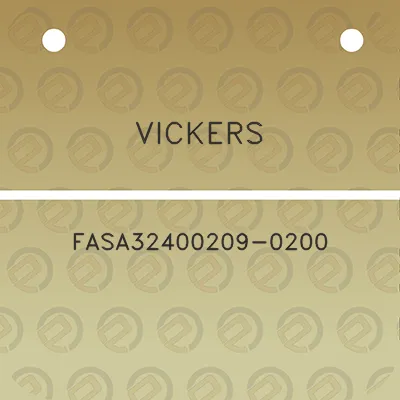 vickers-fasa32400209-0200