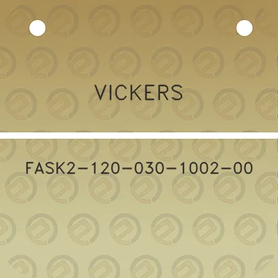 vickers-fask2-120-030-1002-00